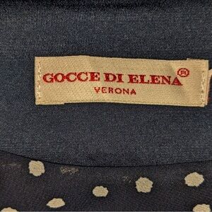 Gocce di Elena Polka Dot Top